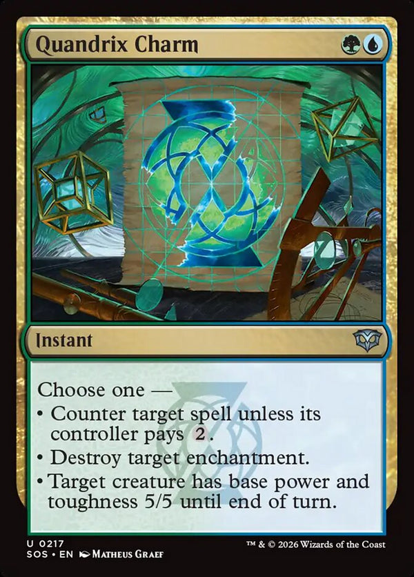 Quandrix Charm - Magic: The Gathering