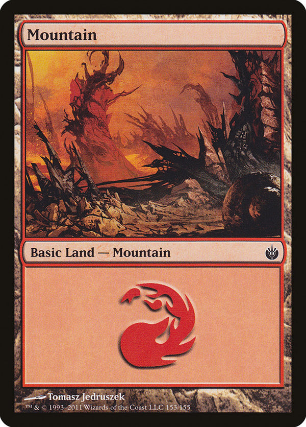 Mountain (153) - Magic: The Gathering