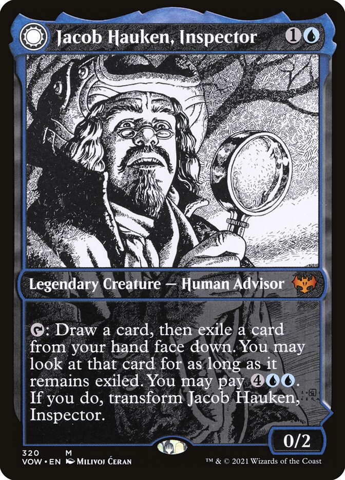Jacob Hauken, Inspector (Showcase)