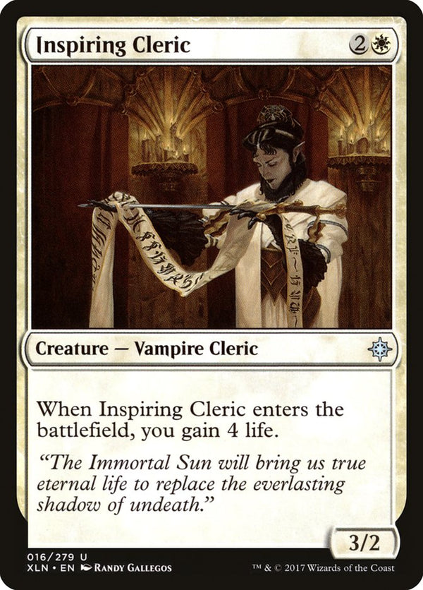 Inspiring Cleric - Magic: The Gathering