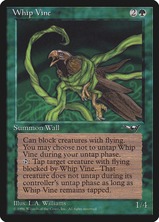 Whip Vine (Ensnared Bird)