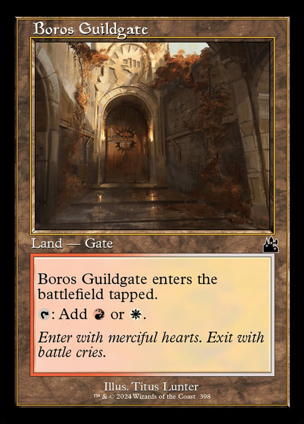 Boros Guildgate (Retro Frame) - Magic: The Gathering