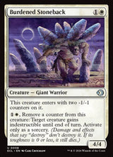 Burdened Stoneback - Magic: The Gathering