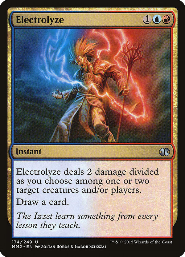 Electrolyze - Magic: The Gathering