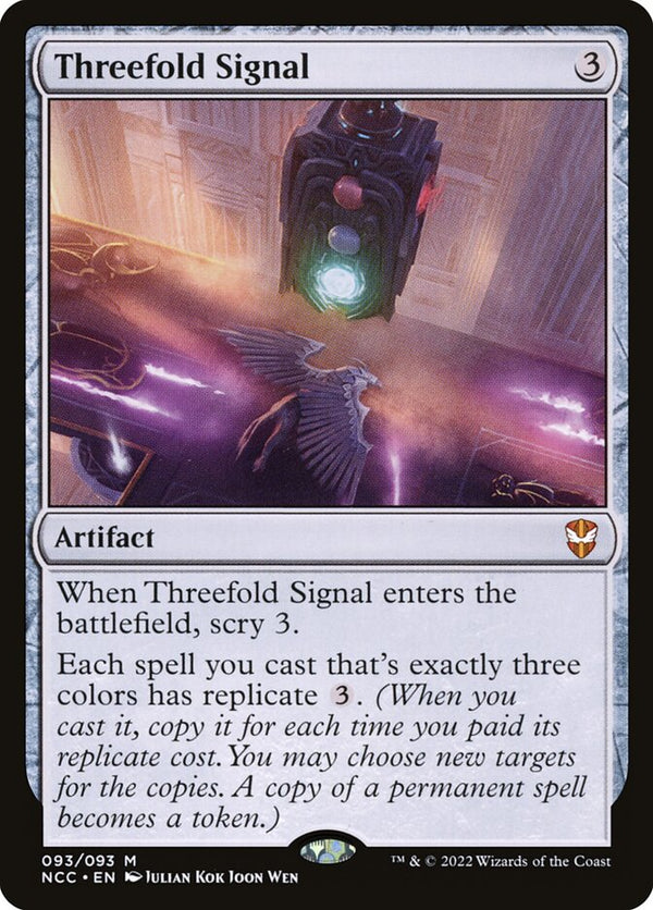 Threefold Signal - Magic: The Gathering