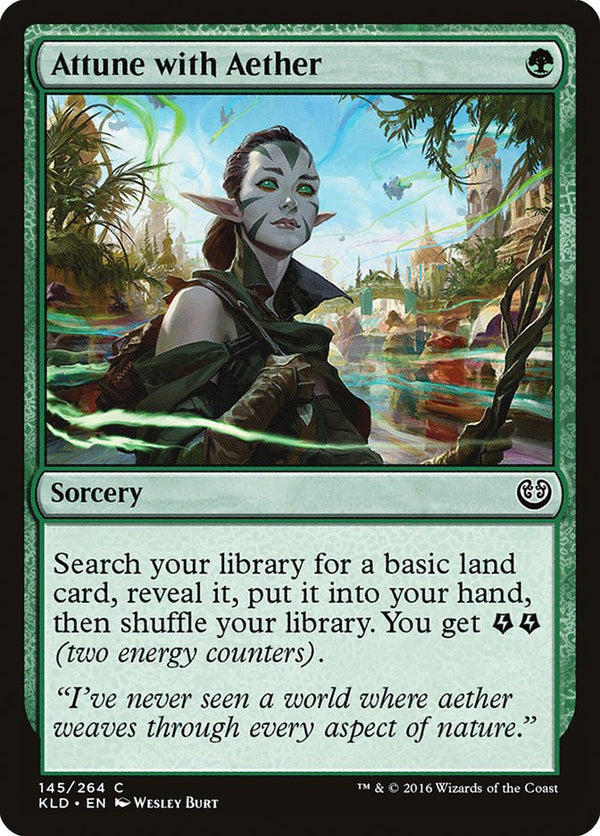 Attune with Aether - Magic: The Gathering