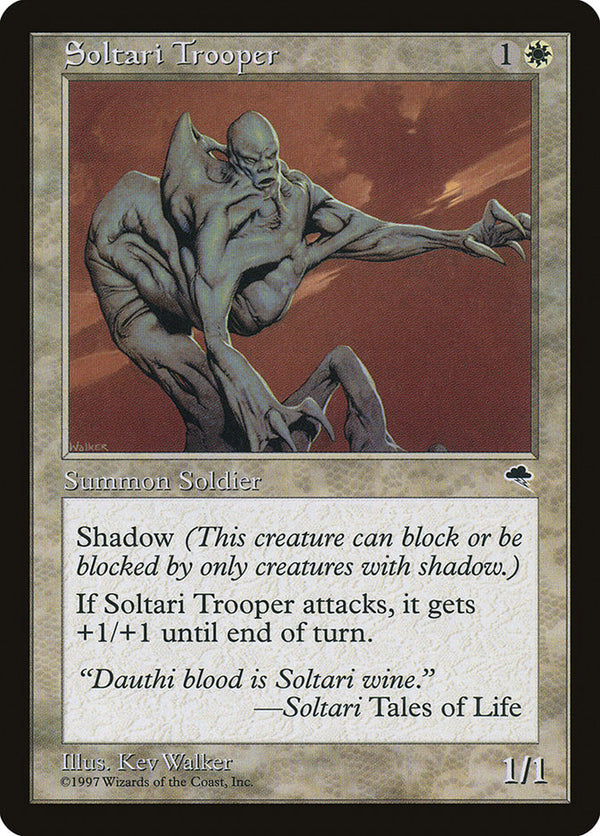 Soltari Trooper - Magic: The Gathering