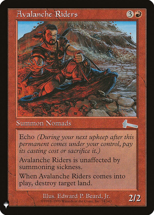 Avalanche Riders - Magic: The Gathering