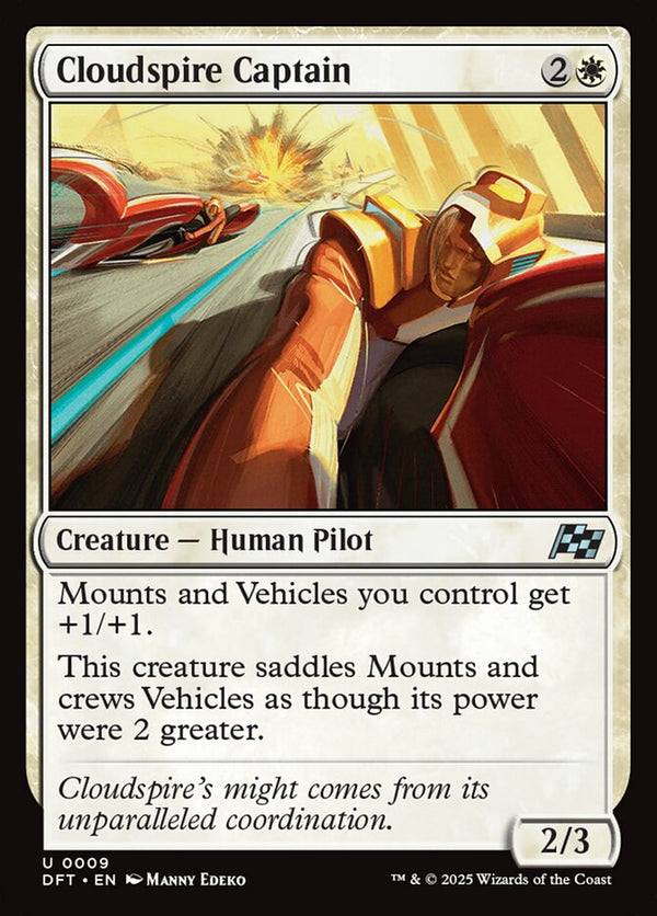 Cloudspire Captain - Magic: The Gathering
