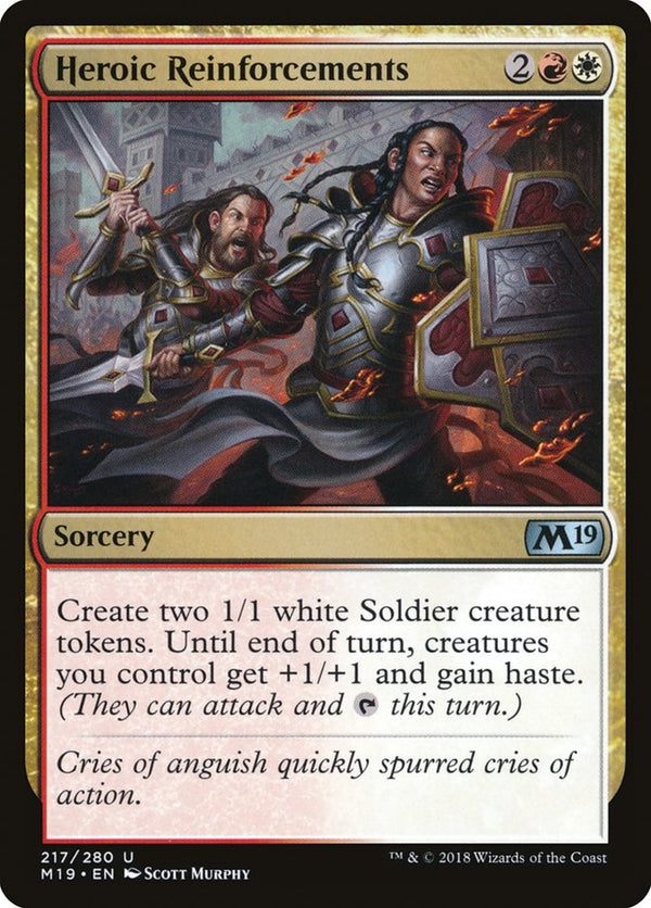Heroic Reinforcements - Magic: The Gathering