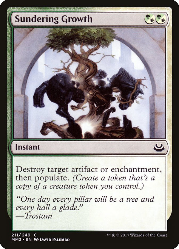 Sundering Growth - Magic: The Gathering