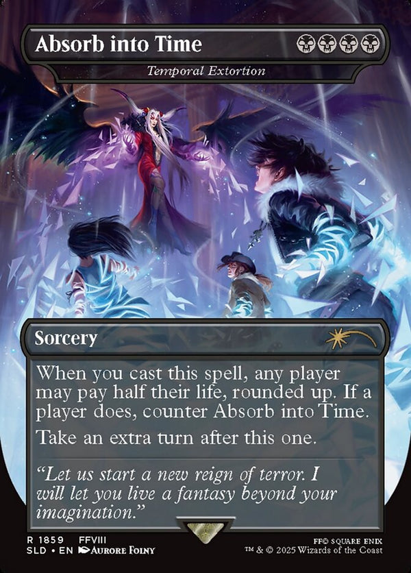 Absorb into Time - Temporal Extortion - Magic: The Gathering