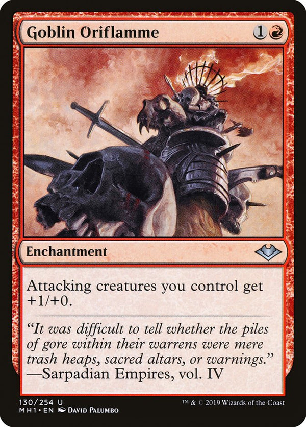 Goblin Oriflamme - Magic: The Gathering