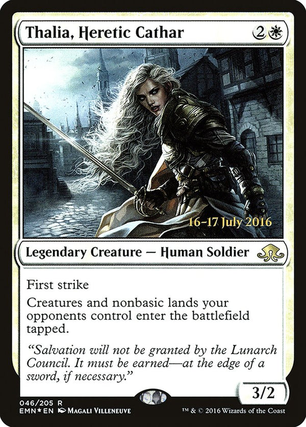 Thalia, Heretic Cathar - Magic: The Gathering