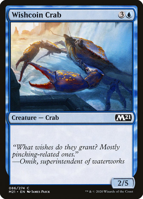 Wishcoin Crab - Magic: The Gathering