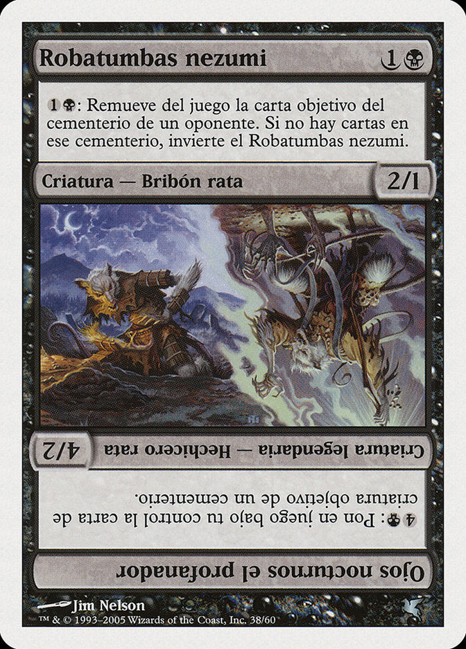Nezumi Graverobber // Nighteyes the Desecrator (Italian) - "Nezumi Profanatombe" (A38)