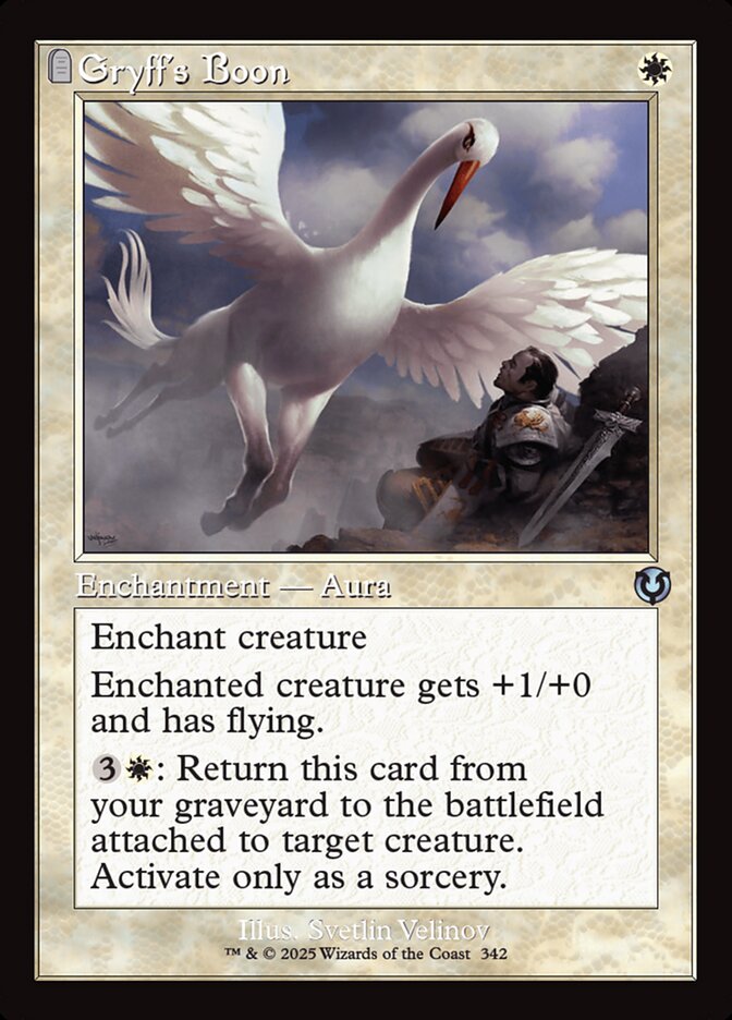 Gryff's Boon (Retro Frame)