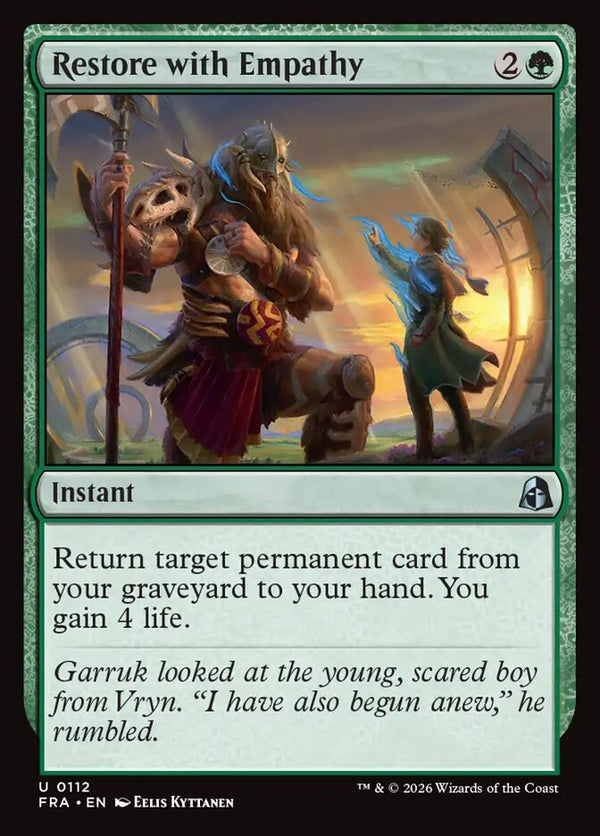 Restore with Empathy (FRA 112) - Magic: The Gathering