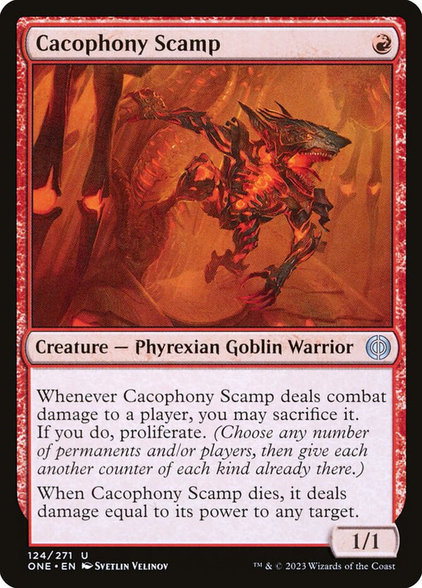 Cacophony Scamp - Magic: The Gathering