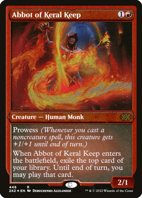 Abbot of Keral Keep (Foil Etched) - Magic: The Gathering