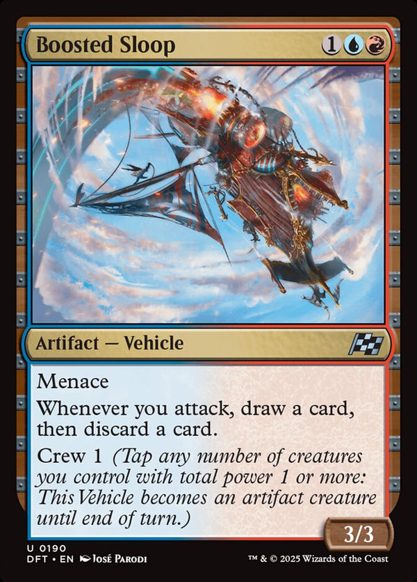 Boosted Sloop - Magic: The Gathering