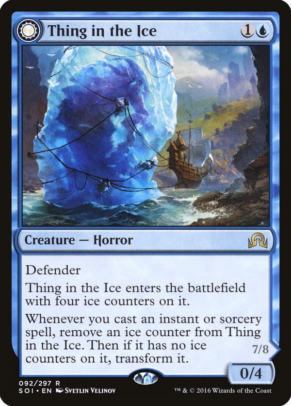 Thing in the Ice - Magic: The Gathering