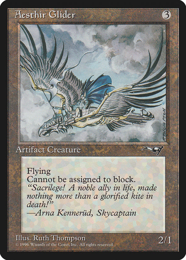 Aesthir Glider (Clouds) - Magic: The Gathering