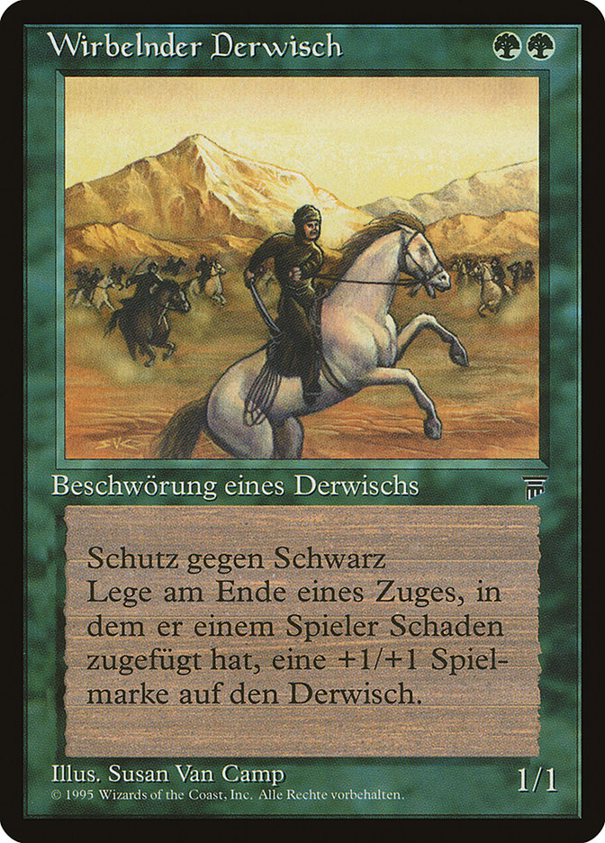 Whirling Dervish (German) - "Wirbelnder Derwisch"