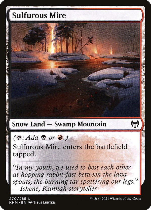 Sulfurous Mire - Magic: The Gathering
