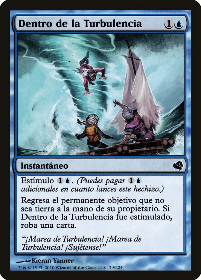 Into the Roil (Spanish) - "Dentro de la Turbulencia"