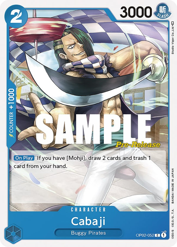 Cabaji [Paramount War Pre-Release Cards] - Bandai