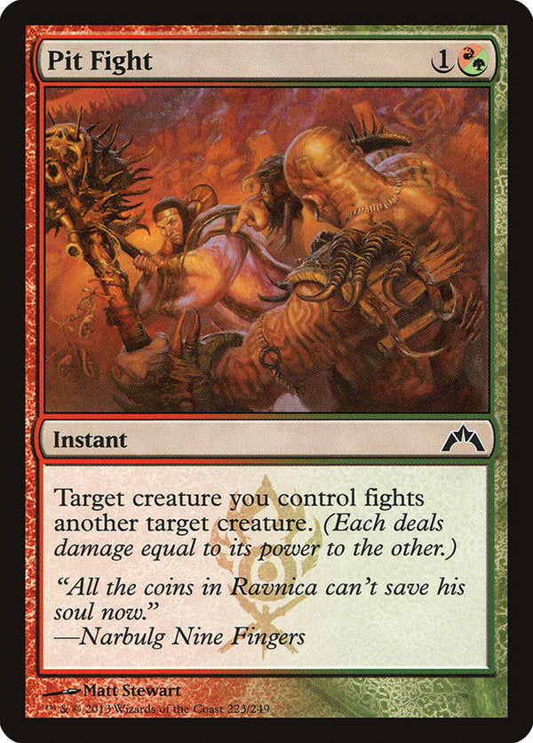 Pit Fight - Magic: The Gathering