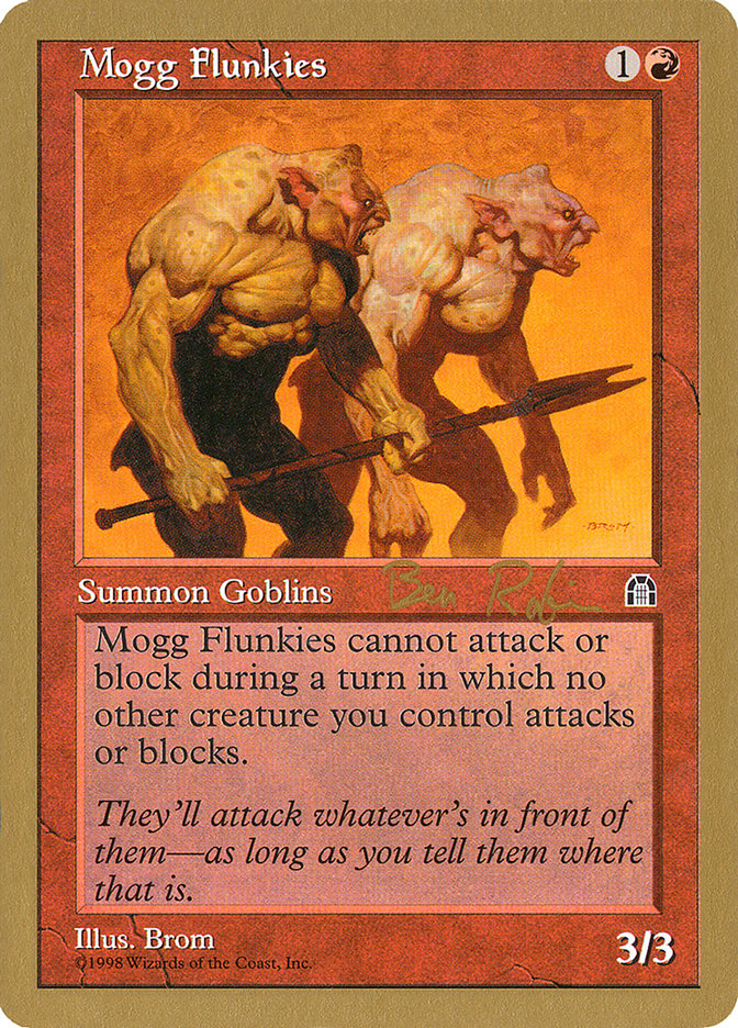 Mogg Flunkies - 1998 Ben Rubin (STH)