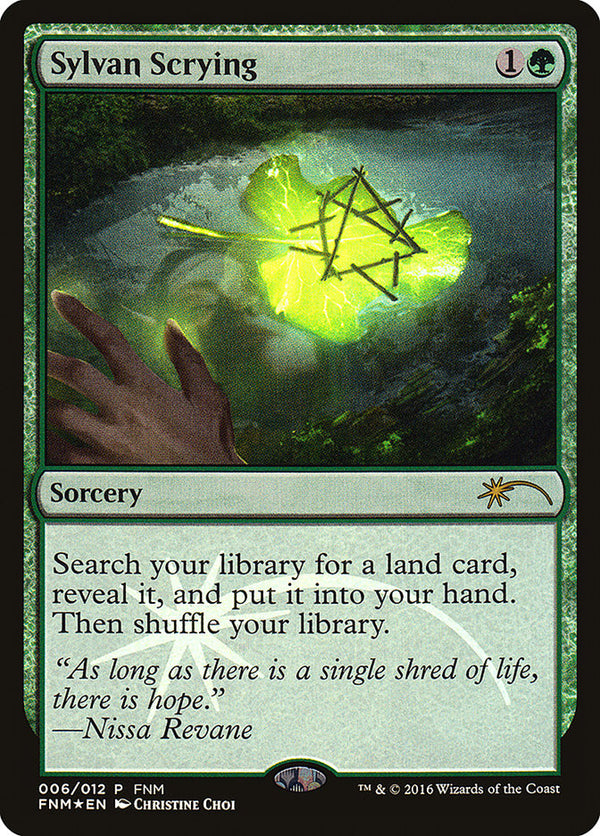 Sylvan Scrying - Magic: The Gathering