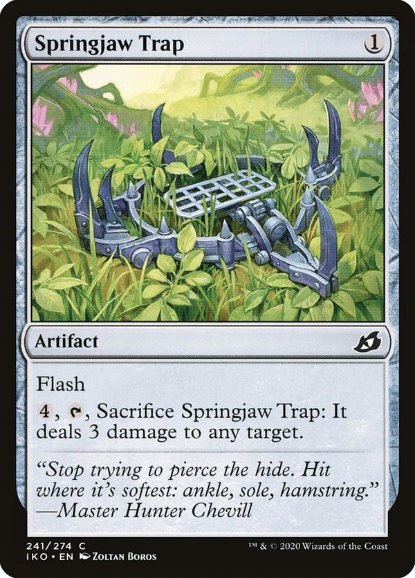 Springjaw Trap - Magic: The Gathering