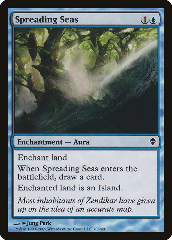 Spreading Seas - Magic: The Gathering