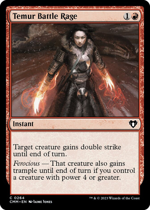 Temur Battle Rage - Magic: The Gathering