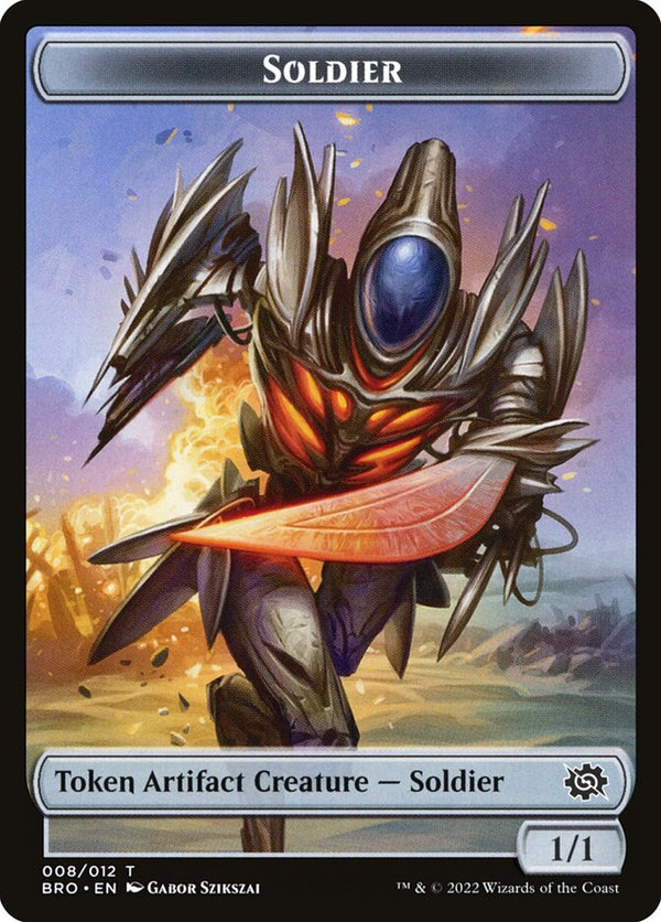 Soldier Token (008) (BRO 8) - Magic: The Gathering