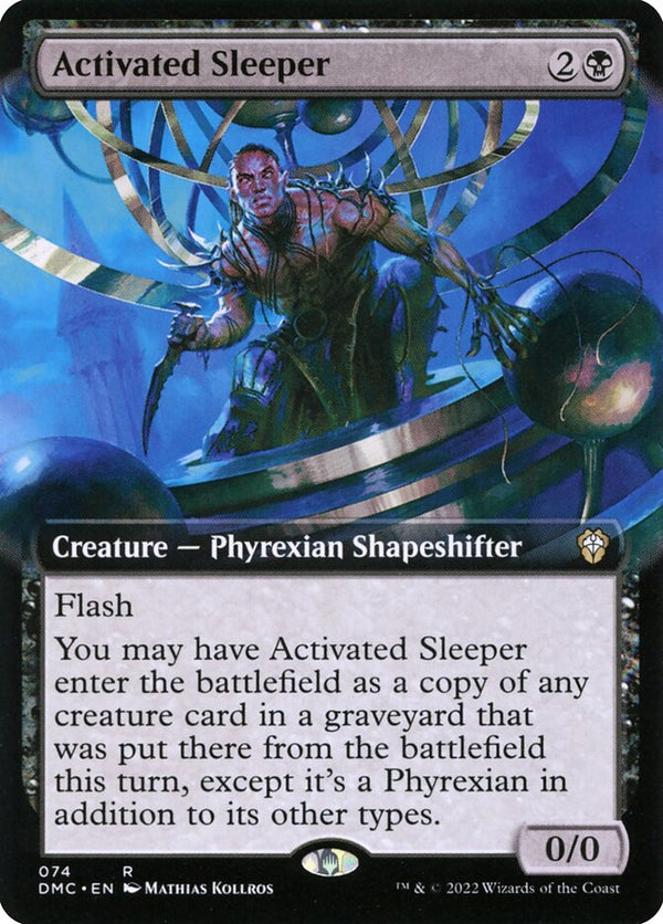 Activated Sleeper (Extended Art) - Magic: The Gathering