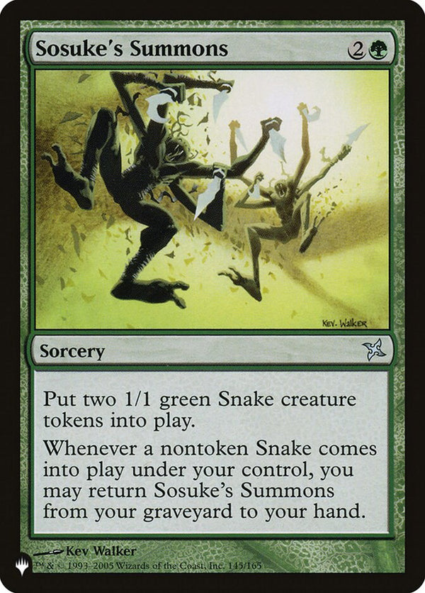 Sosuke's Summons - Magic: The Gathering