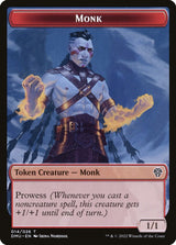 Monk Token - Magic: The Gathering