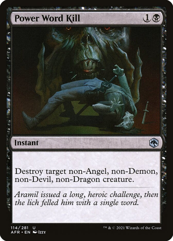 Power Word Kill - Magic: The Gathering