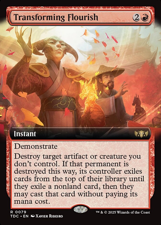 Transforming Flourish (Extended Art)