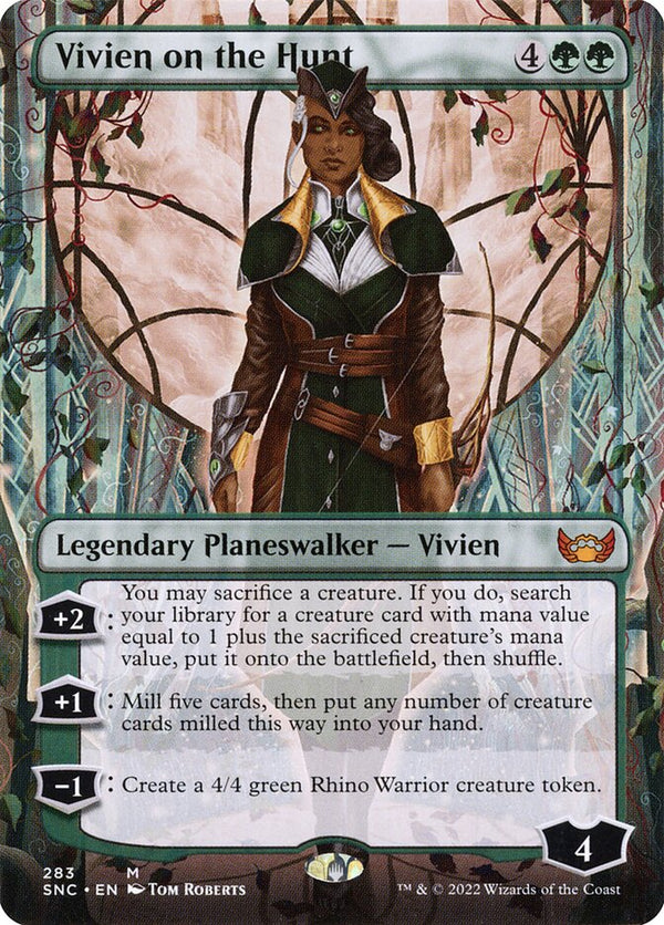 Vivien on the Hunt (Borderless) - Magic: The Gathering