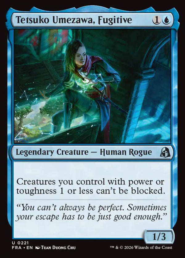Tetsuko Umezawa, Fugitive (FRA 221) - Magic: The Gathering