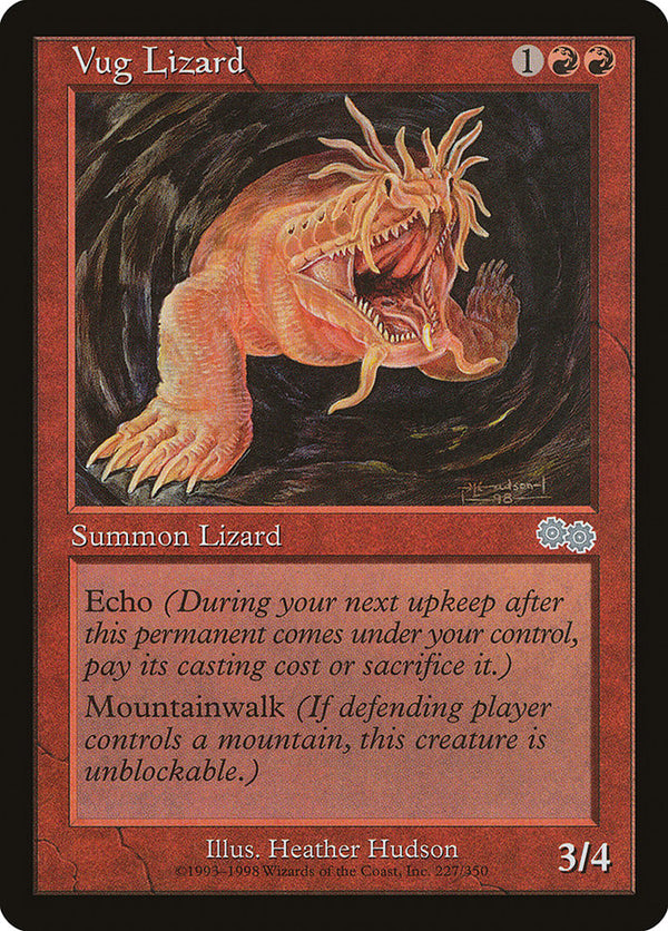 Vug Lizard - Magic: The Gathering