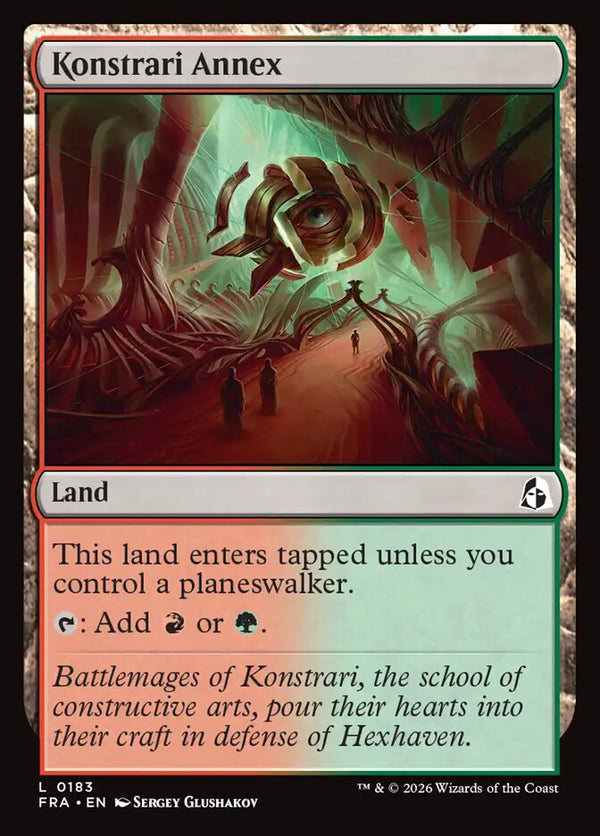 Konstrari Annex (FRA 183) - Magic: The Gathering