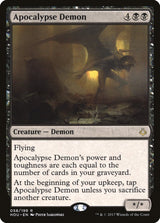 Apocalypse Demon - Magic: The Gathering