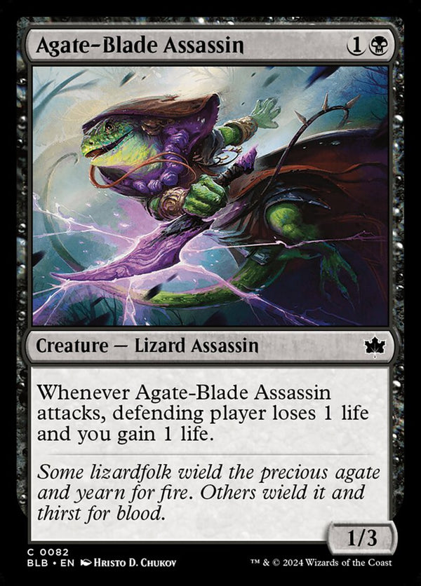 Agate-Blade Assassin - Magic: The Gathering