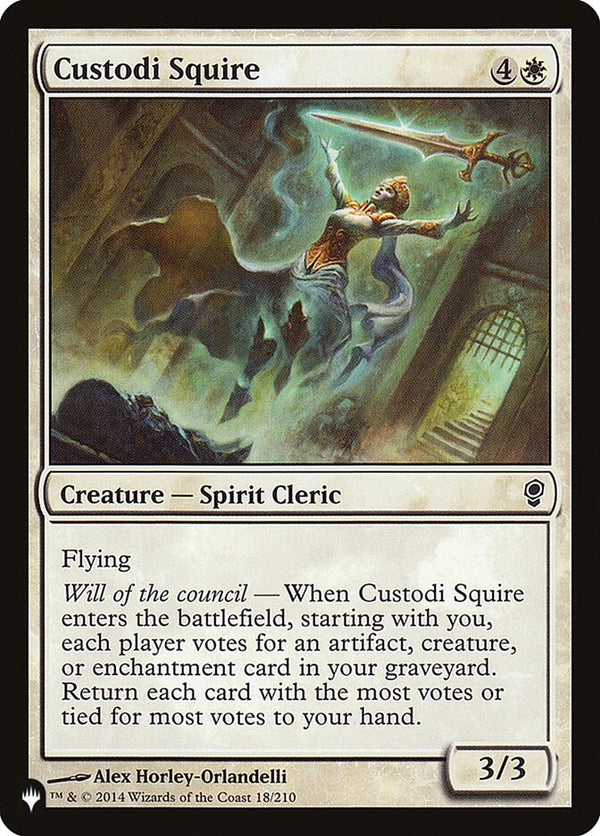 Custodi Squire - Magic: The Gathering